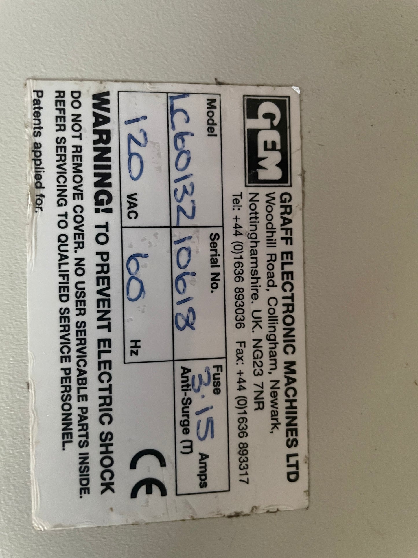 Graff electronic Machines Ltd. GEM Turbo Trax 3 (CASSETTE DUBBING MACHINE)